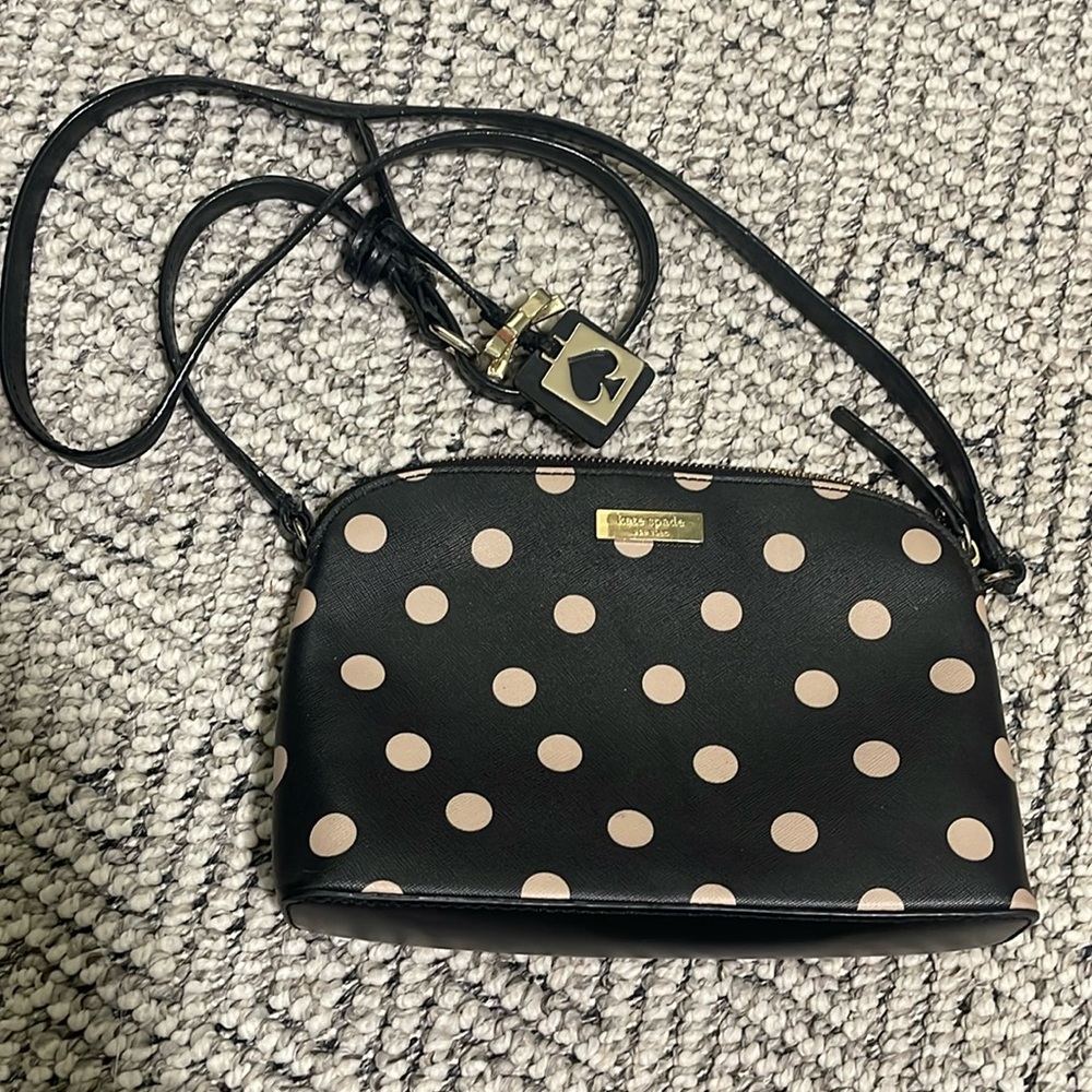 KATE SPADE vintage polka dot crossbody